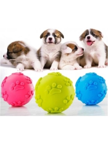 Köpek Isırma Topu Pati Desenli 1291