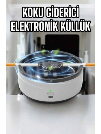Küllük Duman Giderici Temizlenebilir Elektronik Pilli