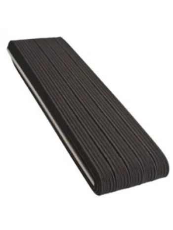 Lastik En 0,5 Cm 10 Metre Siyah