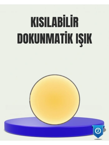 LED Hareket Sensörlü Gece Lambası Kablosuz Duvar Tipi