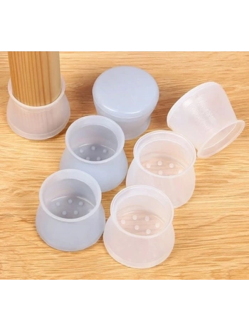 Masa ve Sandalye Ayak Koruyucu Silikon 12 Adet (5047)