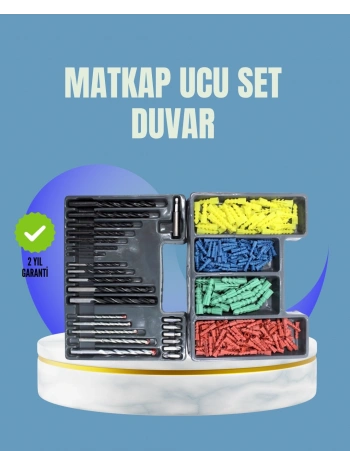 Matkap Ucu Seti Organizerli Çok Amaçlı Delme Uçları