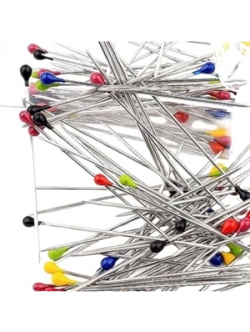 Minelli İğne Kutulu Renkli Başlı 100lü