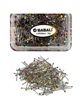 Minelli İğne Renkli Kutuda 25 Gr