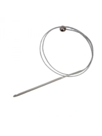 Misinalı Çelik Stoplu Tığ Şiş 3,5 Numara 60 Cm