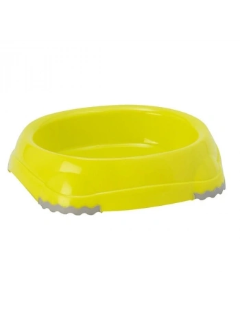 Moderna Smart Plastik Kedi ve Köpek Mama ve Su Kabı Sarı 210 Ml