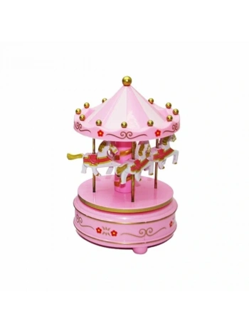 MUSİC BOX CAROUSEL MÜZİKLİ ATLI KARINCA (5047)