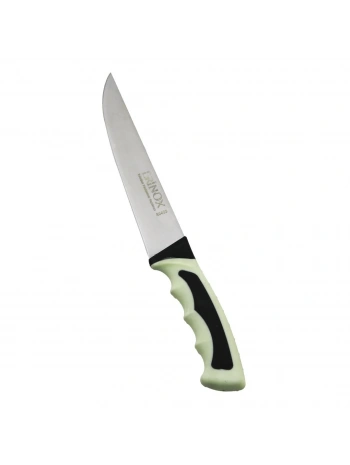 NO- 3   KASAP  ET BIÇAK   SOFT ÇİFT BASKI RENKLİ PLASTİK SAPLI (5047)