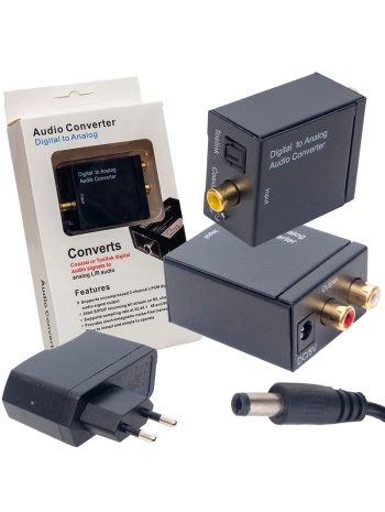 OPTİK TO RCA ÇEVİRİCİ ADAPTÖRLÜ (5047)