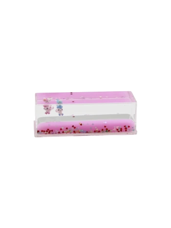 PEMBE SU HAYVAN - YILDIZ D.GEN MİKA YÜZEN BATMAYAN DEKORATİF BİBLO AKVARYUM4.7X13.6X4.5CM (5047)
