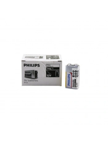PHILIPS  9V  PİL  12PCS (5047)