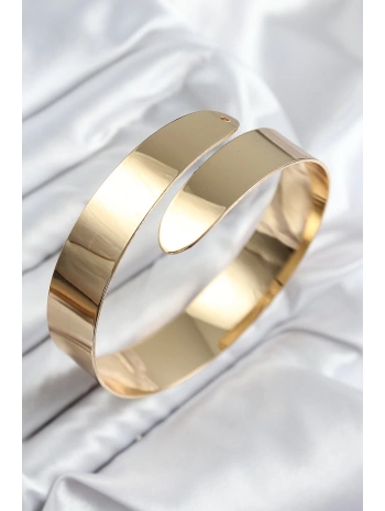 Pirinç Sarmal Model Gold Renk Pazu Bileklik