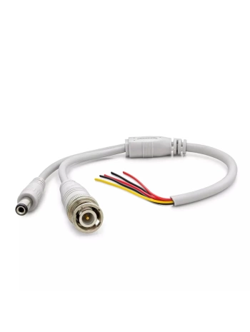 Power Kablo DC + BNC 30 CM 10 Adet