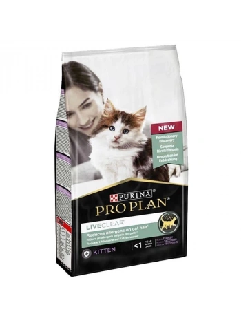 Pro Plan Liveclear Hindili Yavru Kedi Maması 1.4 Kg