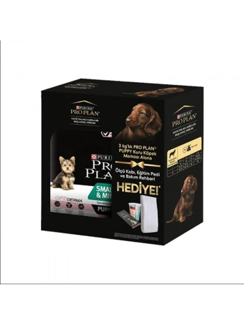 Pro Plan Puppy Somonlu Küçük Irk Yavru Köpek Maması 3 Kg | Ölçü Kabı ve Eğitim Pedi Hediyeli