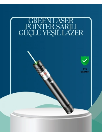 Profesyonel Kullanım İçin 5000mW Yeşil Lazer İşaretleyici
