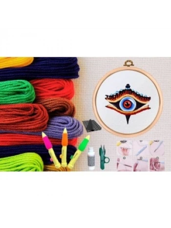 Punch Seti Nakış Seti Kasnaklı Kendin Yap Seti Seri 1