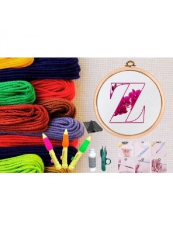 Punch Seti Nakış Seti Kasnaklı Kendin Yap Seti Seri 102