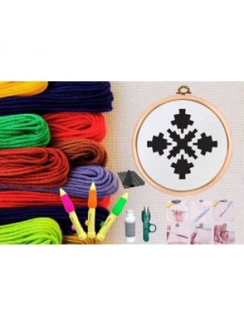 Punch Seti Nakış Seti Kasnaklı Kendin Yap Seti Seri 104