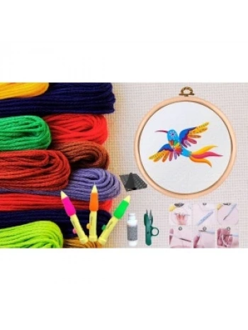 Punch Seti Nakış Seti Kasnaklı Kendin Yap Seti Seri 109