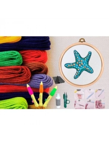 Punch Seti Nakış Seti Kasnaklı Kendin Yap Seti Seri 122