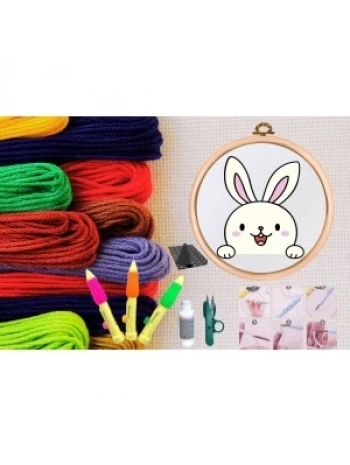 Punch Seti Nakış Seti Kasnaklı Kendin Yap Seti Seri 126