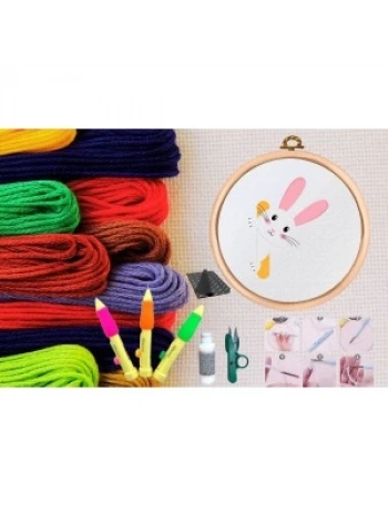 Punch Seti Nakış Seti Kasnaklı Kendin Yap Seti Seri 128