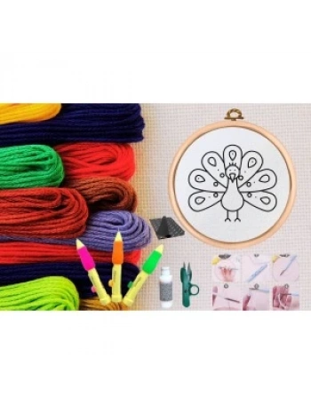 Punch Seti Nakış Seti Kasnaklı Kendin Yap Seti Seri 13