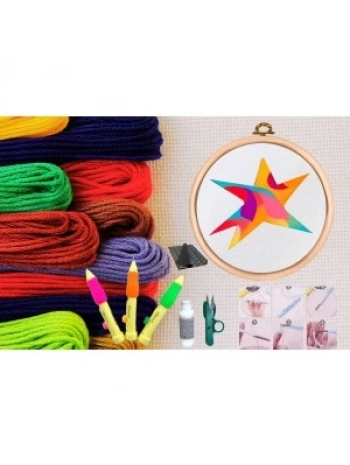 Punch Seti Nakış Seti Kasnaklı Kendin Yap Seti Seri 130