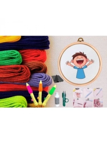 Punch Seti Nakış Seti Kasnaklı Kendin Yap Seti Seri 134