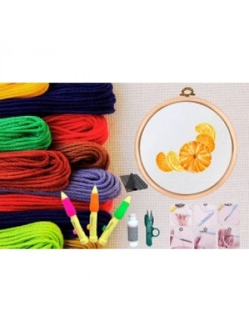 Punch Seti Nakış Seti Kasnaklı Kendin Yap Seti Seri 136