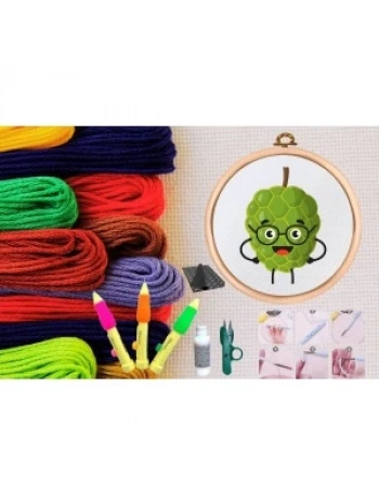 Punch Seti Nakış Seti Kasnaklı Kendin Yap Seti Seri 137