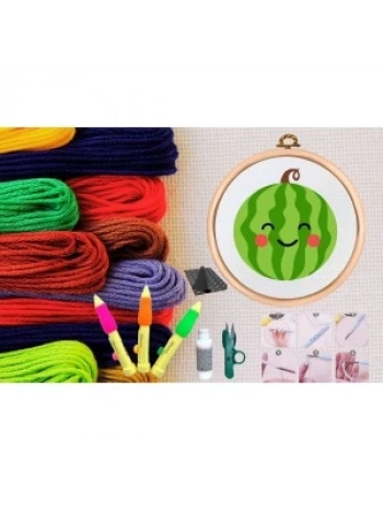 Punch Seti Nakış Seti Kasnaklı Kendin Yap Seti Seri 142