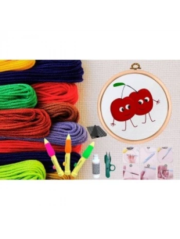 Punch Seti Nakış Seti Kasnaklı Kendin Yap Seti Seri 145