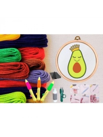 Punch Seti Nakış Seti Kasnaklı Kendin Yap Seti Seri 146