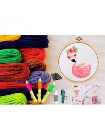 Punch Seti Nakış Seti Kasnaklı Kendin Yap Seti Seri 18