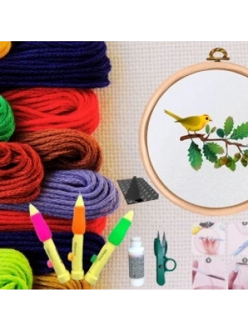 Punch Seti Nakış Seti Kasnaklı Kendin Yap Seti Seri 31