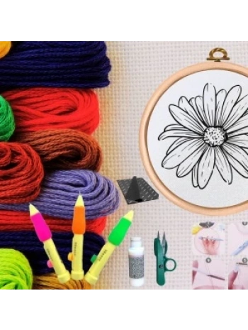 Punch Seti Nakış Seti Kasnaklı Kendin Yap Seti Seri 32