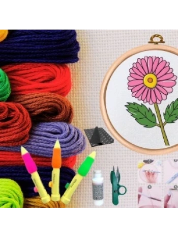 Punch Seti Nakış Seti Kasnaklı Kendin Yap Seti Seri 35