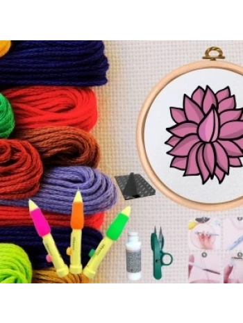 Punch Seti Nakış Seti Kasnaklı Kendin Yap Seti Seri 37