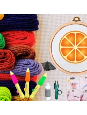 Punch Seti Nakış Seti Kasnaklı Kendin Yap Seti Seri 48