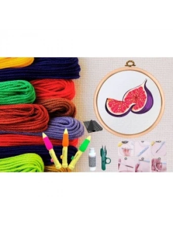 Punch Seti Nakış Seti Kasnaklı Kendin Yap Seti Seri 5