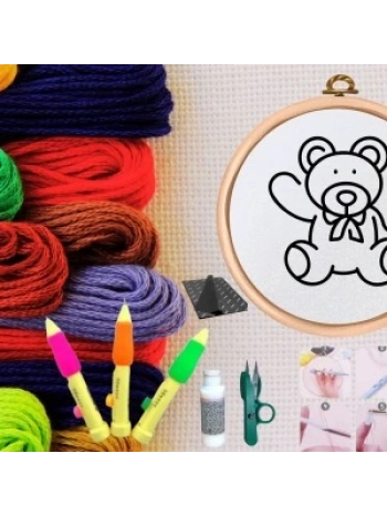 Punch Seti Nakış Seti Kasnaklı Kendin Yap Seti Seri 51