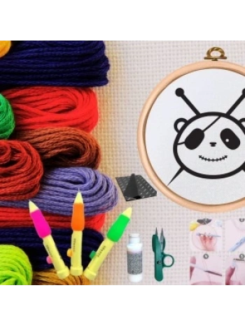 Punch Seti Nakış Seti Kasnaklı Kendin Yap Seti Seri 53