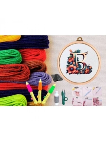 Punch Seti Nakış Seti Kasnaklı Kendin Yap Seti Seri 56