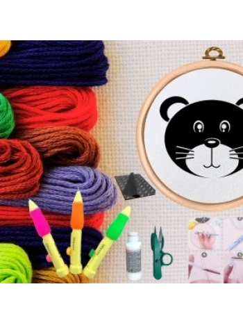 Punch Seti Nakış Seti Kasnaklı Kendin Yap Seti Seri 59