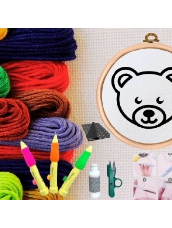 Punch Seti Nakış Seti Kasnaklı Kendin Yap Seti Seri 60