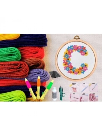 Punch Seti Nakış Seti Kasnaklı Kendin Yap Seti Seri 62