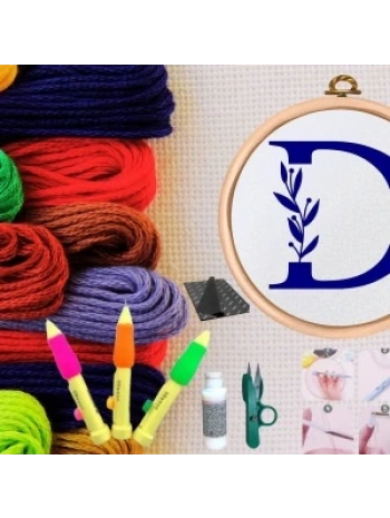 Punch Seti Nakış Seti Kasnaklı Kendin Yap Seti Seri 64