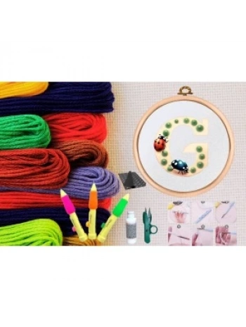 Punch Seti Nakış Seti Kasnaklı Kendin Yap Seti Seri 69